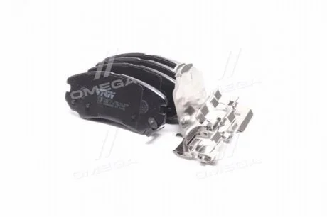 Колодка гальм. диск. HYUNDAI ELANTRA, KIA SPORTAGE передн. (вир-во) TRW GDB3386