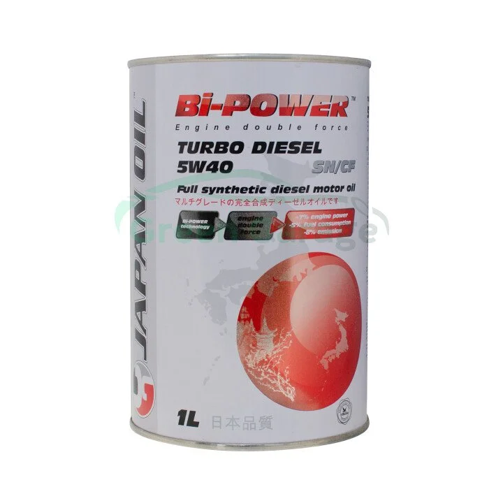 JO Bi-Power Turbo Diesel 5w40 CF 1Lx12 BI-POWER 0021016 (фото 1)