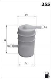 Фільтр палива (аналогWF8148/) MECAFILTER ELE6037