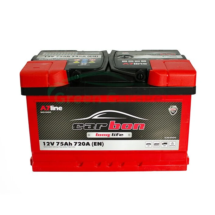 75 Ah/12V CARBON sb_низький (0) Euro Carbon CRB7500L (фото 1)