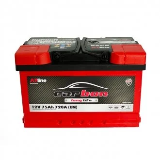 75 Ah/12V CARBON sb_низький (0) Euro Carbon CRB7500L