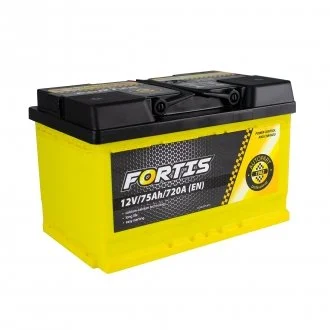 75 Ah/12V FORTIS sb_низький (0) Euro Fortis FRT7500L