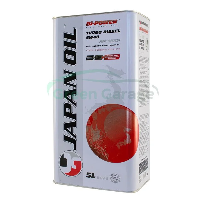 JO Bi-Power Turbo Diesel 5w40 CF 5Lx4 BI-POWER 0021017 (фото 1)