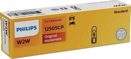 Автолампа 2W PHILIPS 12505CP