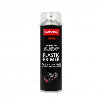 SPRAY PLASTIC PRIMER 500ML 0,50л x6 Novol 34482