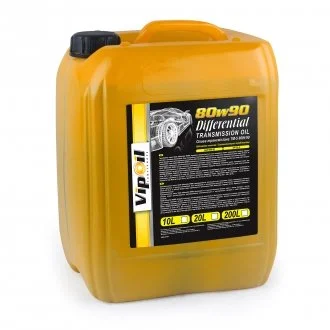 VipOil Differential 80W90 GL-5, 10L VIPOIL 0162858