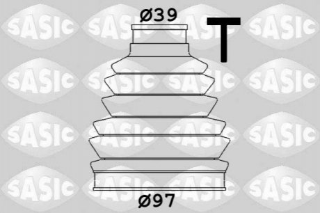 Комплект пильовика приводного валу SASIC 1900005