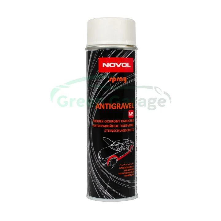 SPRAY ANTIGRAVEL MS WHITE 0,50л x6 Novol 34212 (фото 1)