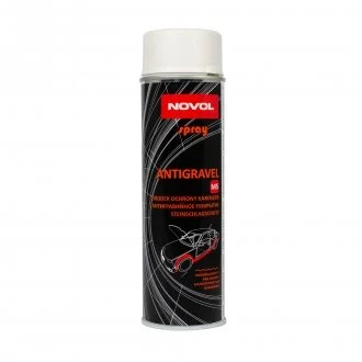 SPRAY ANTIGRAVEL MS WHITE 0,50л x6 Novol 34212