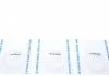 Комплект кілець поршневих з 3 шт. MAHLE / KNECHT 002 80 N0 (фото 2)