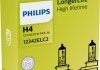 Лампа розжарювання H4 12V 60/55W P43t-38 LongerLife 2 x lifetime (2шт.) PHILIPS 12342ELC2 (фото 3)