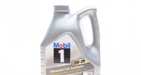 Олива моторна 1 0W20 / 4л MOBIL 152559