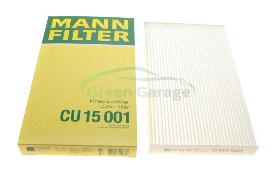 Фільтр салону MANN CU15001 (фото 1)