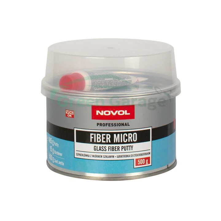 Шпатлівка FIBER MICRO 0,50кг x18 Novol 1231 (фото 1)