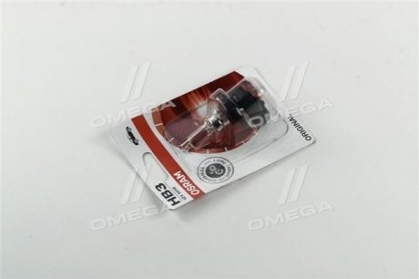 Лампа фарна HB3 12V 60W P20d 1шт.blister OSRAM 9005-01B