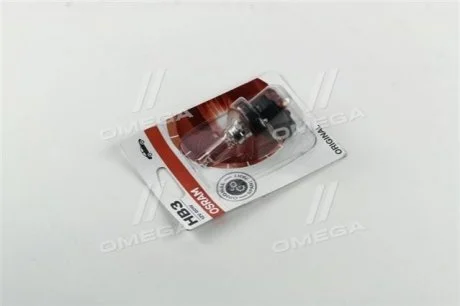 Лампа фарна HB3 12V 60W P20d 1шт.blister (вир-во) OSRAM 900501B