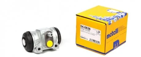Циліндр гідравлічний гальмівний METELLI 040636