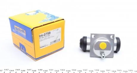 Циліндр гідравлічний гальмівний METELLI 040758