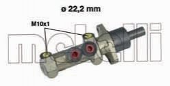 Циліндр гідравлічний гальмівний METELLI 05-0227