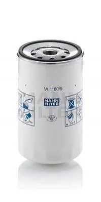 Фільтр масла MANN W1160/5 (фото 1)
