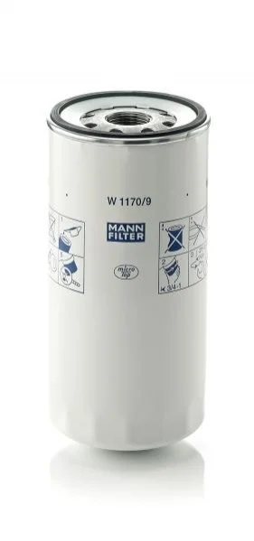 Фільтр масла MANN W1170/9 (фото 1)