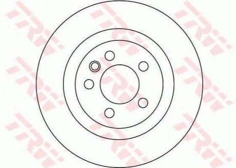 Гальмівний диск TRW DF4343S