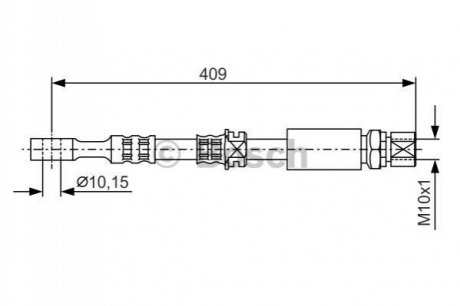Гальмівний шланг BOSCH 1987476644