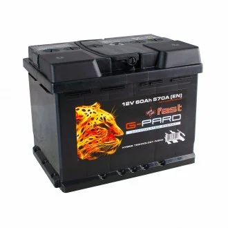 60 Аh/12V Fast Euro(0) G-Pard TRC060F00