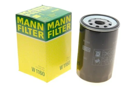 Фільтр мастил MANN W1160