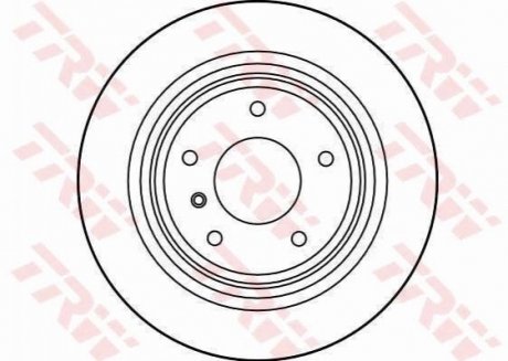 - Гальмівний диск TRW DF2783