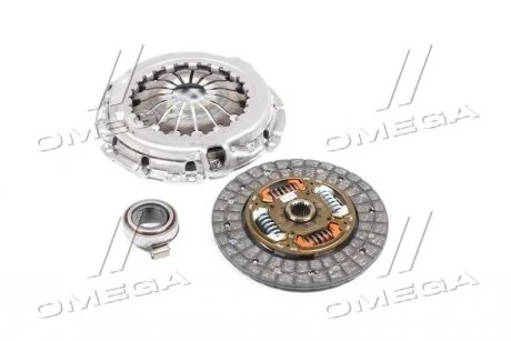 Сцепление TOYOTA AURIS, COROLLA, YARIS 1,4D-4D 05- (cт. номер KT-320А) (Пр-во) AISIN KT320B