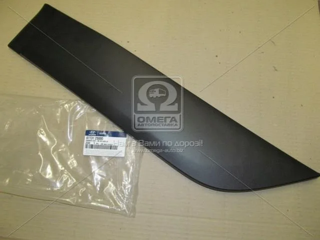 Накладка задніх лівих дверей Hyundai/Kia/Mobis 877312S000 (фото 1)