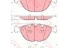 Комплект гальмівних колодок TRW GDB1529 (фото 1)