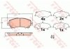 Комплект гальмівних колодок TRW GDB3622 (фото 1)
