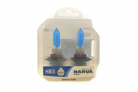 Лампа HB3 9005 Range Power White 12V 65W (к-кт 2шт в пласт. уп.) NARVA 486252100