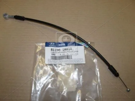 Трос открывания капота Hyundai Accent/Solaris 11- (пр-во Mobis) Hyundai/Kia/Mobis 811901R010