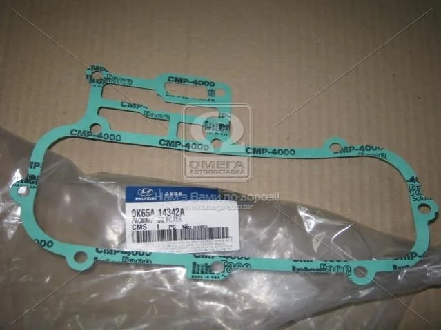 Прокладка маслоохолоджувача Hyundai/Kia/Mobis 0K65A14342A (фото 1)