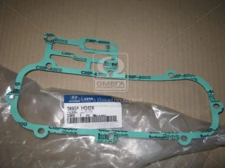 Прокладка адаптера масляного фільтра двигуна (вир-во Mobis) Hyundai/Kia/Mobis 0K65A14342A