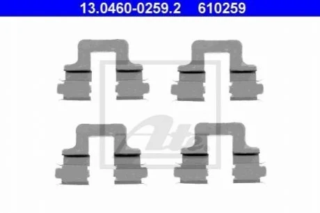 Комплект монтажний колодок ATE 13.04600259.2