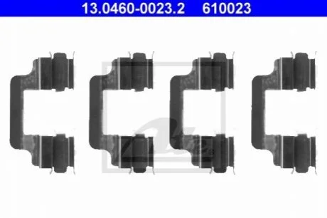 Комплект монтажний колодок ATE 13.04600023.2