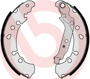 Гальмівні колодки барабані BREMBO S83513