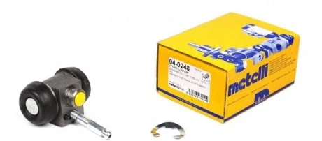 Циліндр гальмівний робочий METELLI 040248