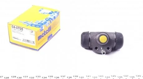 Циліндр гальмівний робочий METELLI 040705