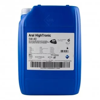 Олива моторна Aral High Tronic 5W-40, 20л. ARAL 1505B1