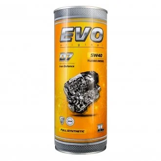 D7 5W-40 TURBO DIESEL 1Lx9 EVO D7 1L 5W40 TURBO DIESEL