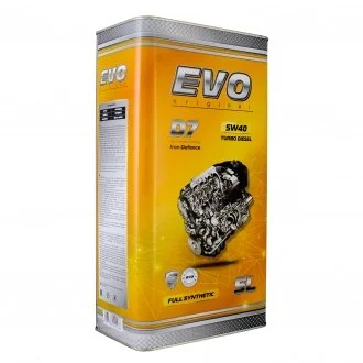 D7 5W-40 TURBO DIESEL 5Lx3 EVO D7 5L 5W40 TURBO DIESEL