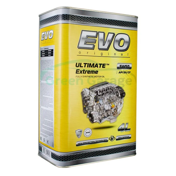 ULTIMATE Extreme 5W50 4Lx4 EVO U E 4L 5W50 (фото 1)