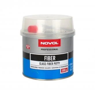 Шпатлівка FIBER 0,60кг x12 Novol 1222