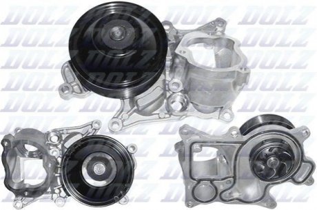 Водяний насос BMW 1/3/5/X1/X3 "1.6-2.5D "07>> DOLZ B250