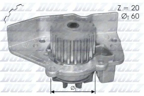 Насос води DOLZ N406